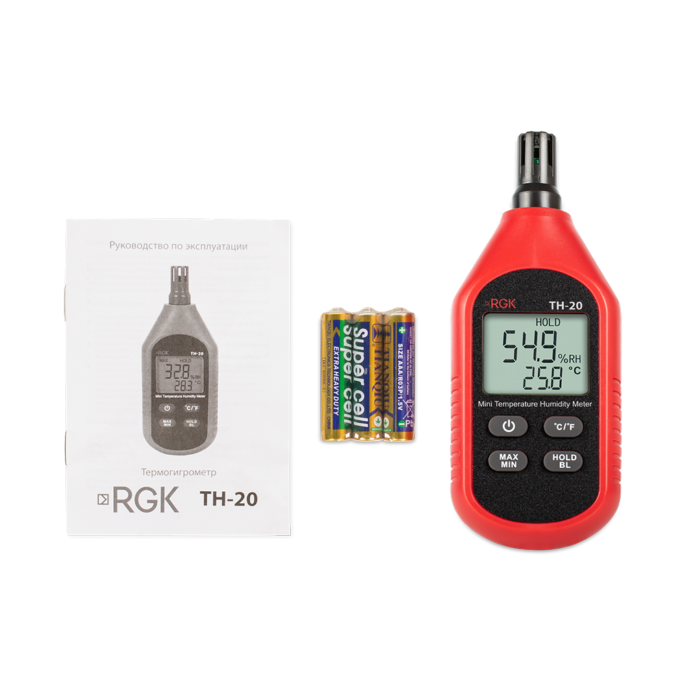Термогигрометр RGK TH-20