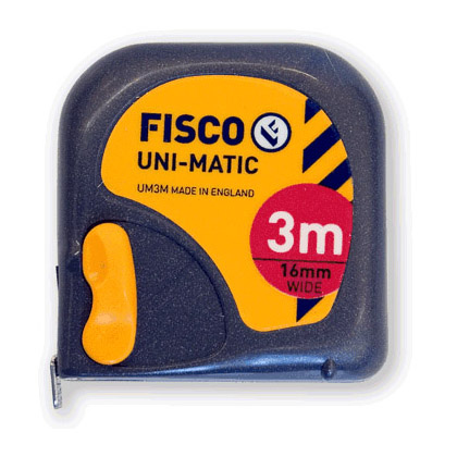Рулетка Fisco UM3M 3м