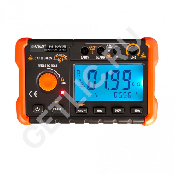 Мегаомметр VA-МH60B с поверкой