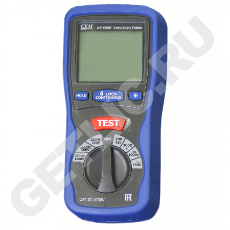 Фото Мегаомметр DT-5500